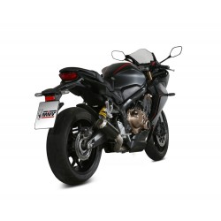 COMPLETE EXHAUST SYSTEM MIVV MK3 FOR HONDA CBR 650 R 2019-2020, NOT APPROVED BLACK