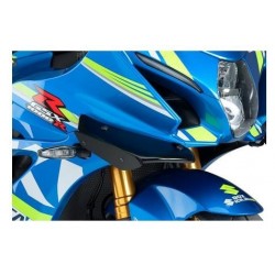 COPPIA SPOILER AERODINAMICI PUIG SUZUKI GSX-R 1000 2017-2020, NERO