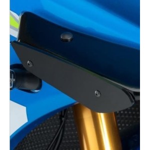 PAR DE SPOILERS AERODINÁMICOS PUIG SUZUKI GSX-R 1000 R 2017-2020, NEGRO