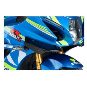 PAR DE SPOILERS AERODINÁMICOS PUIG SUZUKI GSX-R 1000 R 2017-2020, NEGRO