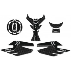 3D STICKERS SIDE PROTECTION, TANK, CAP, KAWASAKI NINJA 650 KEY