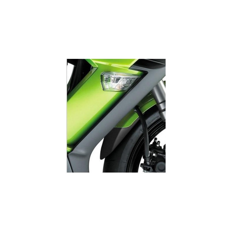 PUIG FRONT FENDER EXTENSION KAWASAKI ZX-6R 636 2019-2020, MATT SCHWARZ