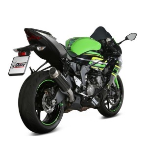 TERMINALE MIVV GP PRO KAWASAKI ZX-6R 636 2019-2020, OMOLOGATO CARBONIO
