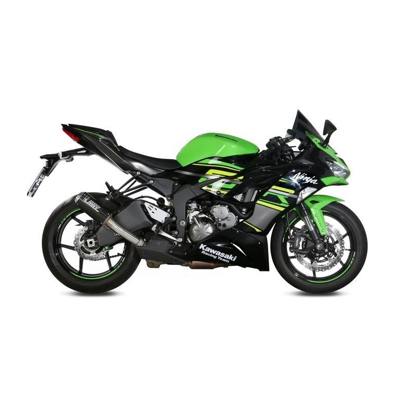 TERMINALE MIVV MK3 KAWASAKI ZX-6R 636 2019-2020, NON OMOLOGATO CARBONIO