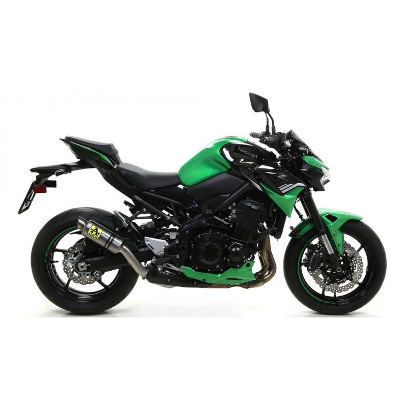 TERMINALE ARROW GP2 KAWASAKI Z 900 2020, TITANIO, OMOLOGATO