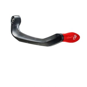 PROTECTOR DE MANETA FRENO DE ALUMINIO LIGHTECH KAWASAKI Z 650 2020 (LONGITUD 132 MM)