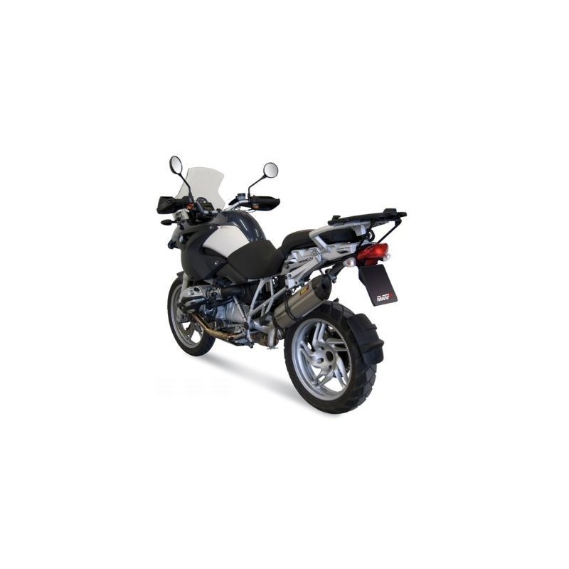 EXHAUST MIVV SUONO BMW R 1200 GS 2008-2009, APPROVED STEEL/CARBON