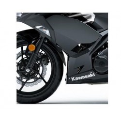 ESTENSIONE PARAFANGO ANTERIORE PUIG KAWASAKI NINJA 400 2018-2020, NERO OPACO