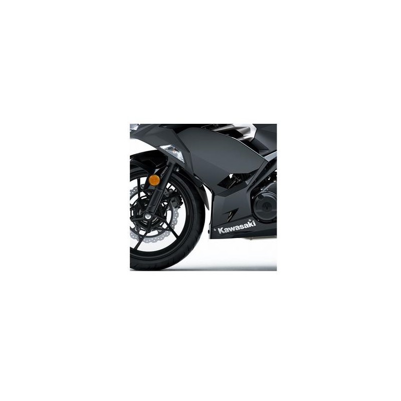 EXTENSIÓN GUARDABARROS DELANTERO PUIG KAWASAKI NINJA 400 2018-2020, NEGRO MATE