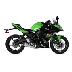 IMPIANTO DI SCARICO COMPLETO MIVV DELTA RACE KAWASAKI NINJA 650 2020, DEKAT ACCIAIO/CARBONIO