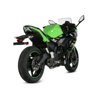 IMPIANTO DI SCARICO COMPLETO MIVV DELTA RACE KAWASAKI NINJA 650 2020, DEKAT BLACK/CARBONIO