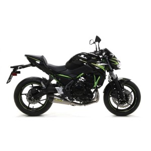 IMPIANTO DI SCARICO COMPLETO ARROW X-KONE KAWASAKI Z 650 2020, ACCIAIO/CARBONIO, CATALIZZATO