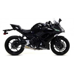 IMPIANTO DI SCARICO COMPLETO ARROW X-KONE KAWASAKI NINJA 650 2020, ACCIAIO DARK/CARBONIO, DEKAT 