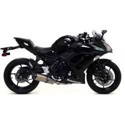 ARROW RACE-TECH FULL EXHAUST SYSTEM KAWASAKI NINJA 650 2020, TITANIUM/CARBON, DEKAT