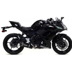 IMPIANTO DI SCARICO COMPLETO ARROW RACE-TECH KAWASAKI NINJA 650 2020, ALLUMINIO DARK, DEKAT