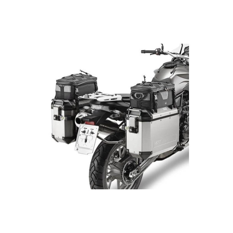 PORTAVALIGIE GIVI PER VALIGIE LATERALI MONOKEY CAM-SIDE BMW F 800 GS 2008-2017