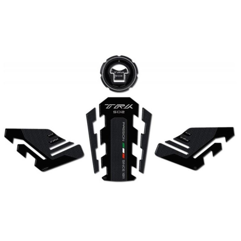 KIT DE ADHESIVOS 3D PROTECCIÓN DE TANQUE BENELLI TRK 502 2018-2020