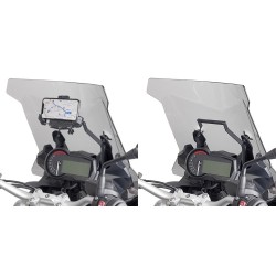 TRAVERSINO IN ALLUMINIO GIVI PER MONTAGGIO SMARTPHONE BMW F 750 GS 2018-2020