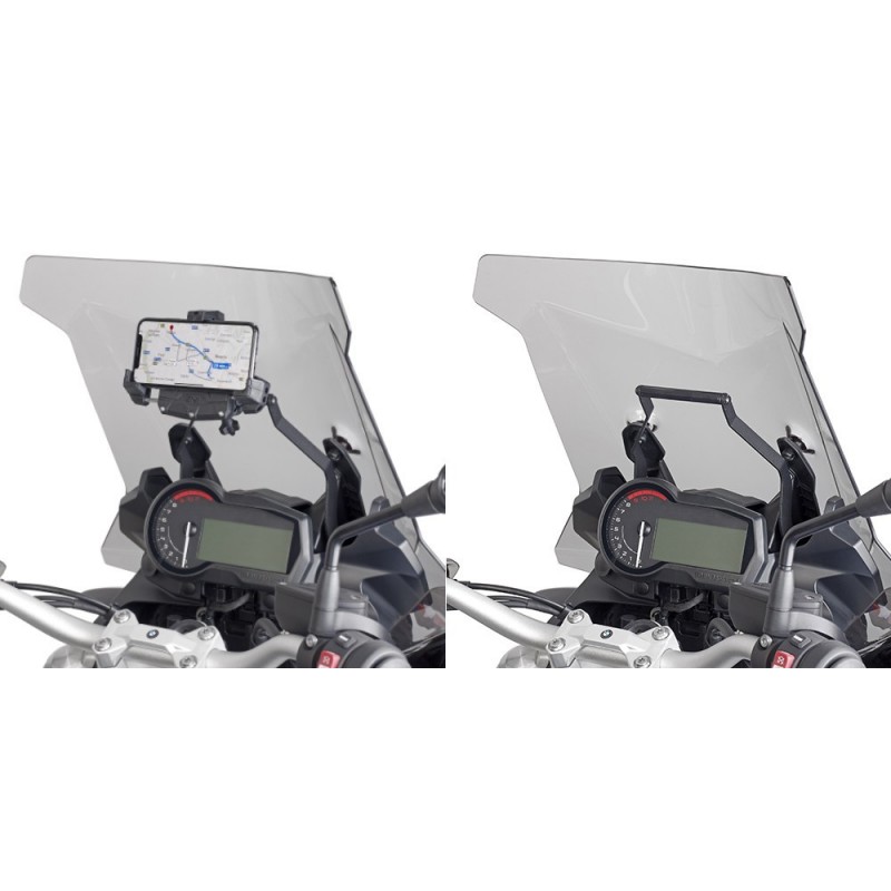 BARRA TRANSVERSAL DE ALUMINIO GIVI PARA FIJACIÓN DE SMARTPHONE BMW F 850 GS 2018-2020