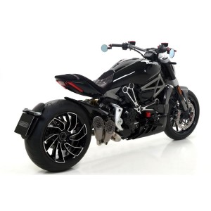 COPPIA TERMINALI DI SCARICO ARROW PRO-RACE DUCATI XDIAVEL 2016-2018, TITANIO, RACING