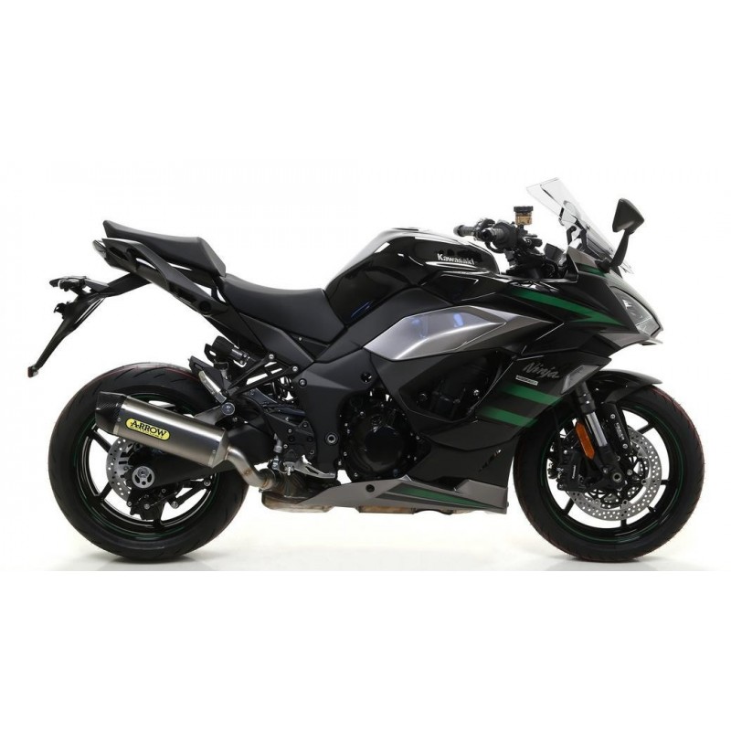TERMINALE ARROW INDY RACE KAWASAKI NINJA 1000 SX 2020, ALLUMINIO/CARBONIO, OMOLOGATO