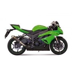 EXHAUST MIVV GP KAWASAKI ZX-6R 2009-2012, APPROVED CARBON