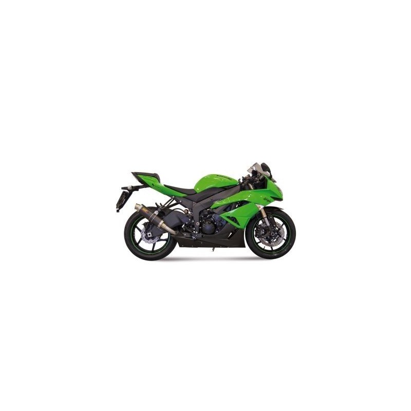 EXHAUST MIVV GP KAWASAKI ZX-6R 2009-2012, APPROVED CARBON