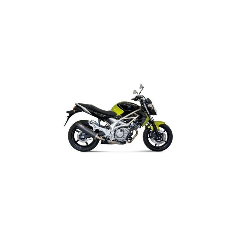 EXHAUST MIVV OVAL SUZUKI GLADIUS 650 2009-2016, APPROVED CARBON