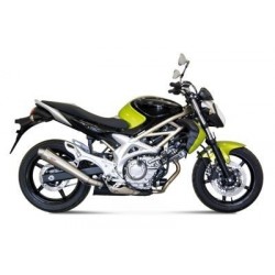 TERMINALE MIVV X-CONE PER SUZUKI GLADIUS 650 2009-2016, OMOLOGATO ACCIAIO