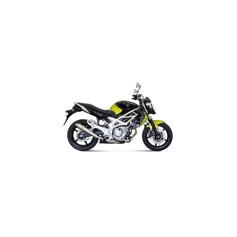 TERMINALE MIVV X-CONE PER SUZUKI GLADIUS 650 2009-2016, OMOLOGATO ACCIAIO