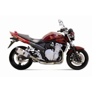 TERMINALE MIVV SUONO SUZUKI BANDIT 650/S 2007-2010, OMOLOGATO ACCIAIO/CARBONIO