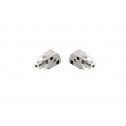 PAIR OF LIGHTECH PASSENGER FOOTRESTS FOR ORIGINAL YAMAHA T-MAX 500 2004-2011