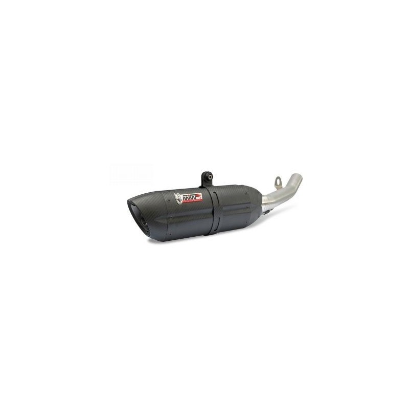EXHAUST MIVV SUONO SUZUKI GSX-R 600 2006-2007, DEKAT BLACK/CARBON