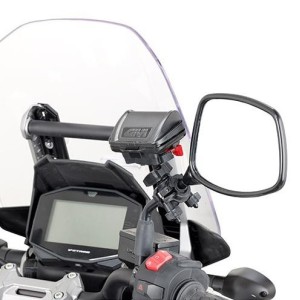 ESTUCHE PARA UN DISPOSITIVO DE PAGO DE PEAJE DE CARRETERA GIVI CON FIJACIÓN DE MANILLAR