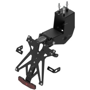 KIT LIGHTECH LICENSE PLATE HOLDER APRILIA DORSODURO 900 2017-2020, ADJUSTABLE