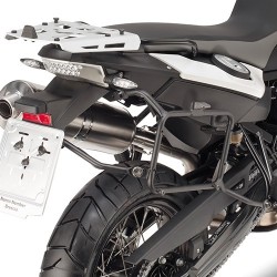 PORTAVALIGIE LATERALE GIVI AD ATTACCO RAPIDO PER VALIGIE LATERALI MONOKEY BMW F 700 GS 2013-2017