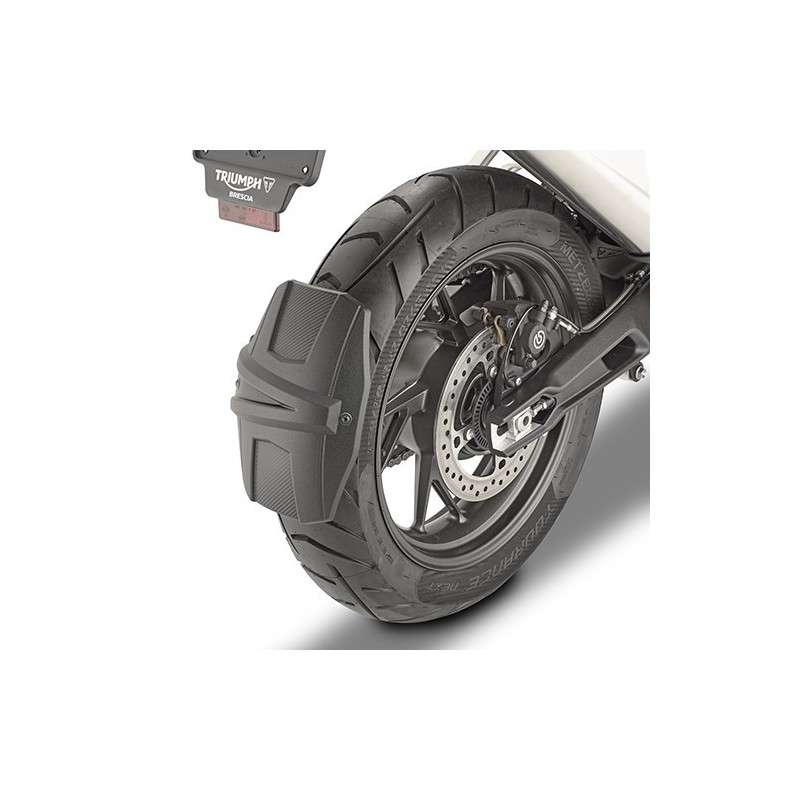 PARAFANGO POSTERIORE AGGIUNTIVO GIVI TRIUMPH TIGER 900 2020, CON KIT DI MONTAGGIO