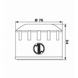 FILTRO DE ACEITE MEIWA 164 BMW F 900 R 2020-2024