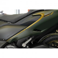 3D STICKERS CORNER PROTECTION TAIL TAIL YAMAHA T-MAX 560 2020-2021, CARBON GOLD