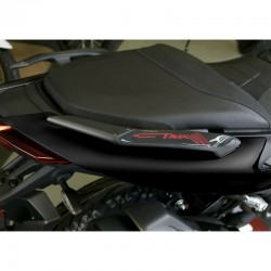 ADESIVI 3D PROTEZIONE MANIGLIE PASSEGGERO YAMAHA T-MAX 560 2020-2021, CARBONIO/ROSSO ERGAL