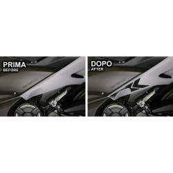 3D STICKERS PASSAGIER FUSSSCHUTZ YAMAHA T-MAX 560 2020-2021