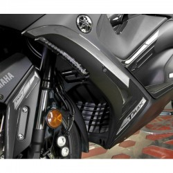 3D-AUFKLEBER FAIRING PROFILSCHUTZ YAMAHA T-MAX 560 2020-2021, CARBON/SILBER