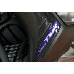 3D STICKERS FAIRING PROFILE PROTECTION YAMAHA T-MAX 560 2020-2021, CARBON BLUE METAL