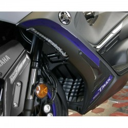 3D-AUFKLEBER FAIRING PROFILSCHUTZ YAMAHA T-MAX 560 2020-2021 FARBKOHLENSTOFF BLAU METALL