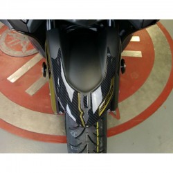 3D STICKER FRONT FENDER PROTECTION YAMAHA T-MAX 560 2020-2021, CARBON GOLD