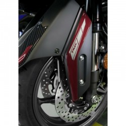 3D STICKER FRONT FENDER PROTECTION YAMAHA T-MAX 560 2020-2021, CARBON RED