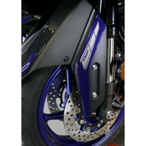 3D-AUFKLEBER VORNE KOTFLÜGELSCHUTZ YAMAHA T-MAX 560 2020-2021 FARBKARBON BLAU METALL
