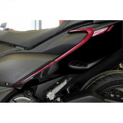 3D FAIRING STICKERS KIT YAMAHA T-MAX 560 2020-2021, CARBON RED