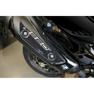 3D FAIRING STICKERS KIT YAMAHA T-MAX 560 2020-2021, CARBON SILVER