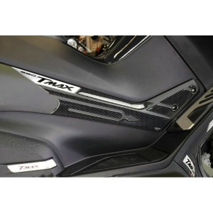 3D FAIRING STICKERS KIT YAMAHA T-MAX 560 2020-2021, CARBON SILVER